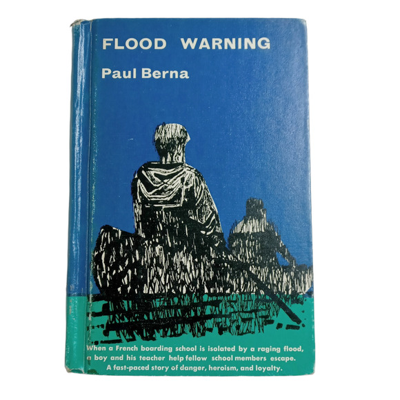 BUY 3... Flood Warning Story of Danger Heroism School Flood Book Paul Berna Book - Picture 1 of 12
